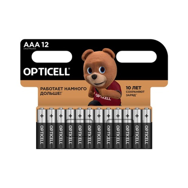 Батарейки OPTICELL BASIC LR03, AAA (12шт в блистере) 5051011